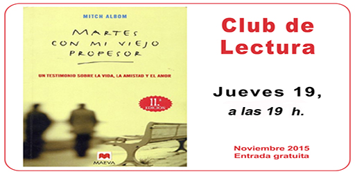 ClubLectura noviembre2015 nuevaacropolisbilbao