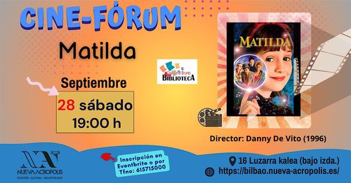 Cine-Fórum: Matilda