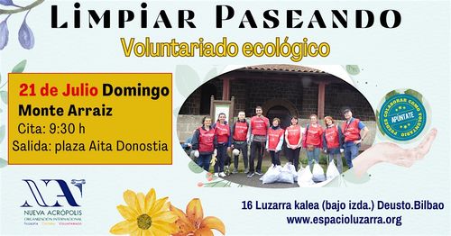 Voluntariado Ecólogico “Limpiar Paseando”